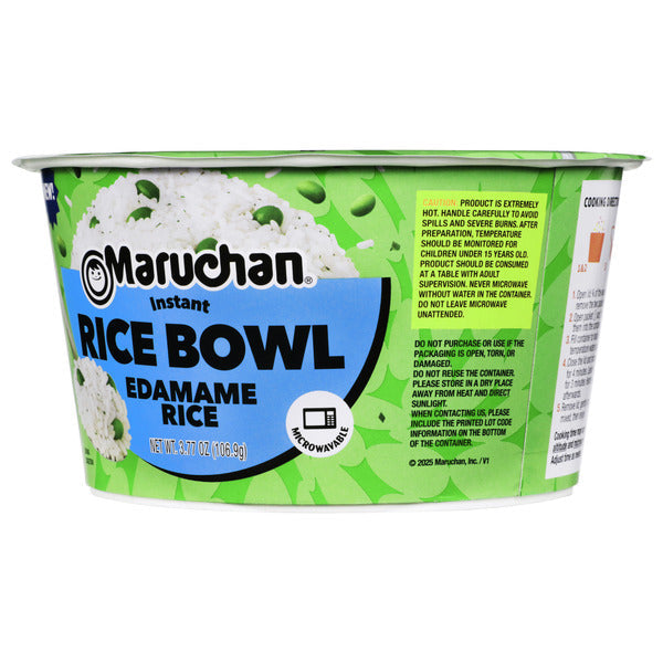 Tazón de Arroz Maruchan Edamame, 3.77 oz