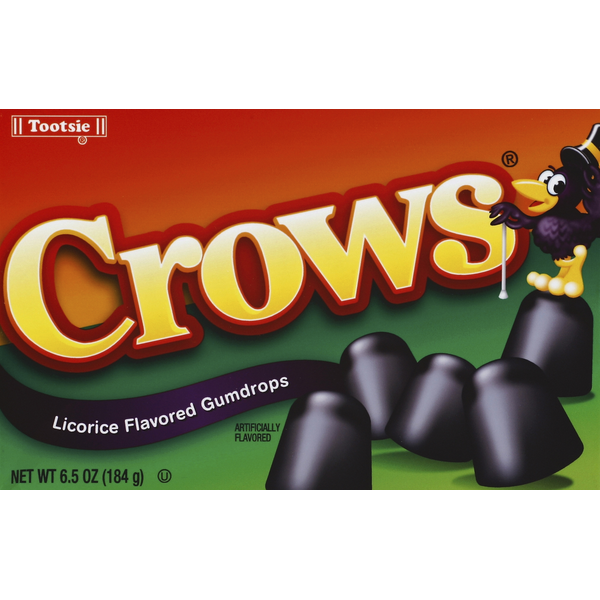 Crows Gumdrops - Golosinas con Sabor a Regaliz