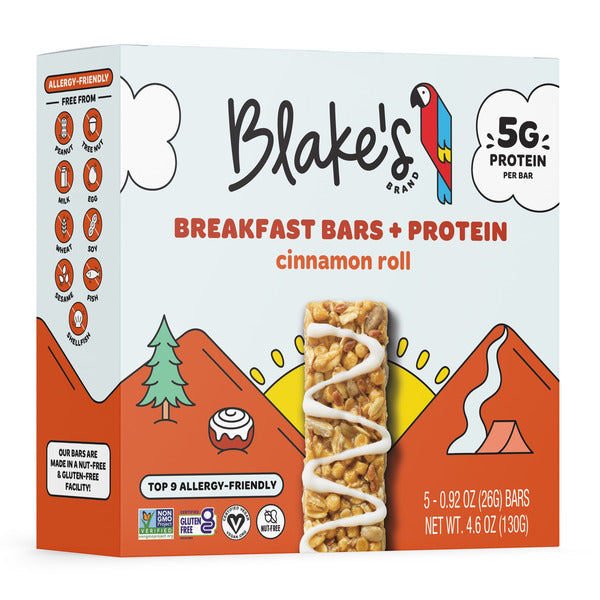 Blake's Breakfast Bars with Protein - Cinnamon Roll Flavor