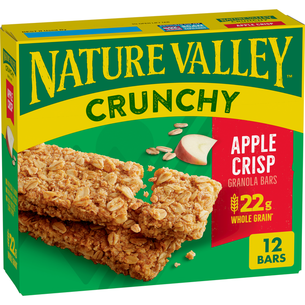 Barres de granola croquantes Nature Valley au goût de pomme