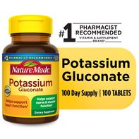 Nature Made Gluconate de potassium 550 mg Comprimés