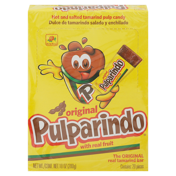 De la Rosa Pulparindo Tamarind Bar - Sabor Original