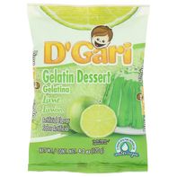 Dessert à la gélatine au citron vert D'Gari