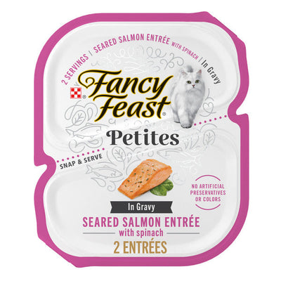 Purina Fancy Feast Petites Salmón Sellado con Espinacas