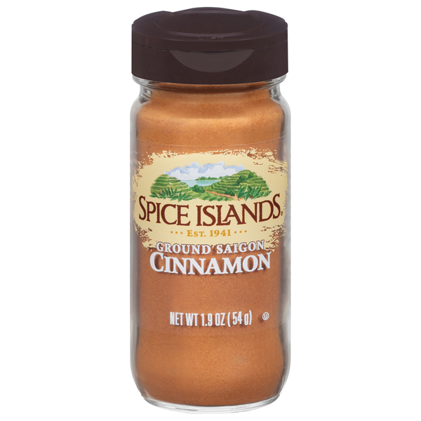 Canela en polvo Saigon de Spice Islands, frasco de 1.9 OZ
