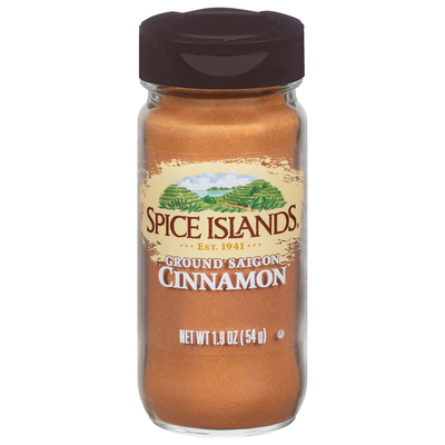Spice Islands Ground Saigon Cinnamon, 1.9 OZ Jar