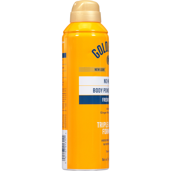 Spray de Polvo Corporal Gold Bond - Sin Desorden, Aroma Fresco