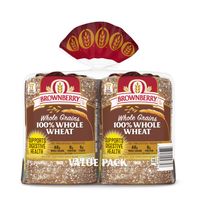 Pan Integral 100% Whole Wheat Brownberry - Calidad Premium