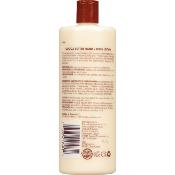 Queen Helene Cocoa Butter Hand and Body Lotion