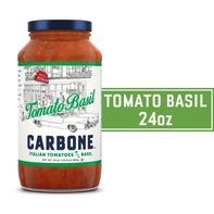 Salsa de Pasta de Tomate y Albahaca Carbone - Sin Azúcar Añadido