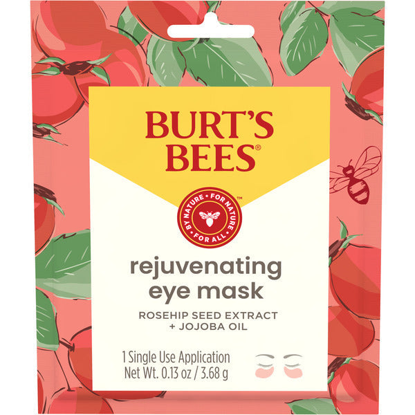 Masque pour les yeux revitalisant Burt's Bees avec extrait de cynorrhodon et de jojoba