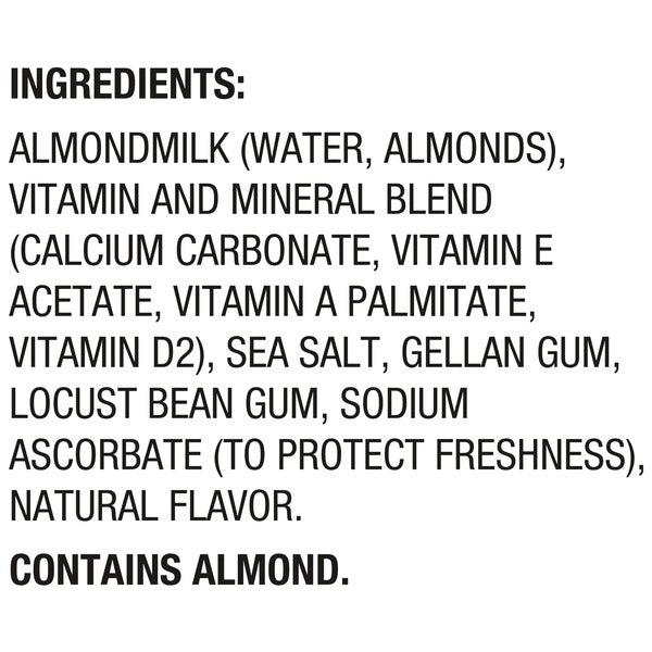 Silk Unsweetened Vanilla Almond Milk - Dairy-Free & Vegan