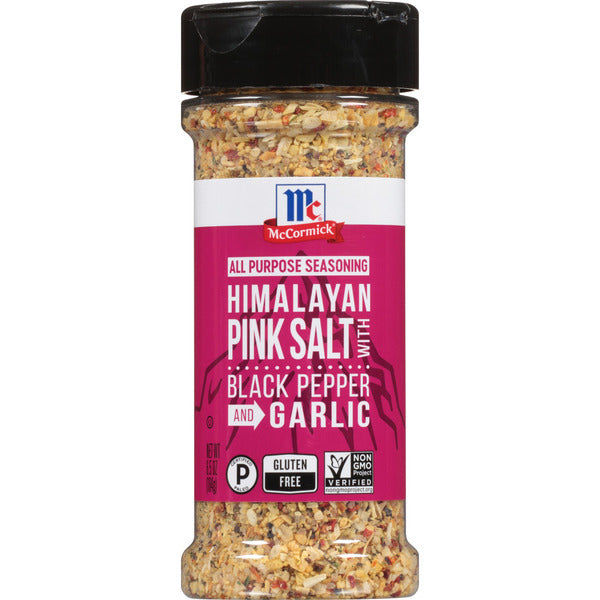 Sazonador de Sal Rosa del Himalaya con Pimienta Negra y Ajo de McCormick