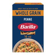 Penne de blé entier Barilla - Pâtes non-OGM