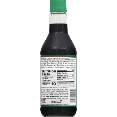 Sauce Soja Kikkoman Moins Salée