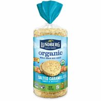 Gâteaux de riz bio au caramel salé de Lundberg Family Farms