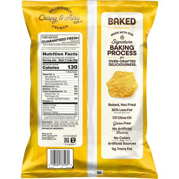 Croustilles de pommes de terre cuites au four Lay's Original