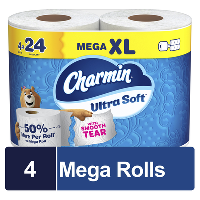 Papel Higiénico Charmin Ultra Suave - Rollos Mega XL