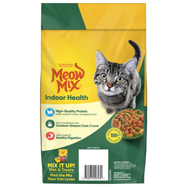 Meow Mix Indoor Health Croquettes pour Chats Adultes