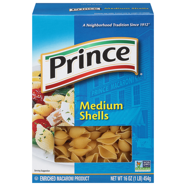 Prince Medium Shells Pasta