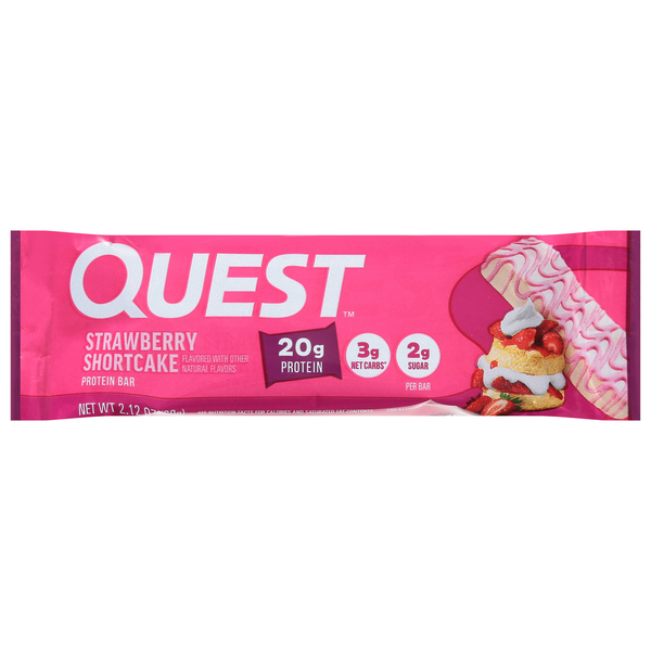 Barre de Protéine Quest - Saveur Gâteau aux Fraises