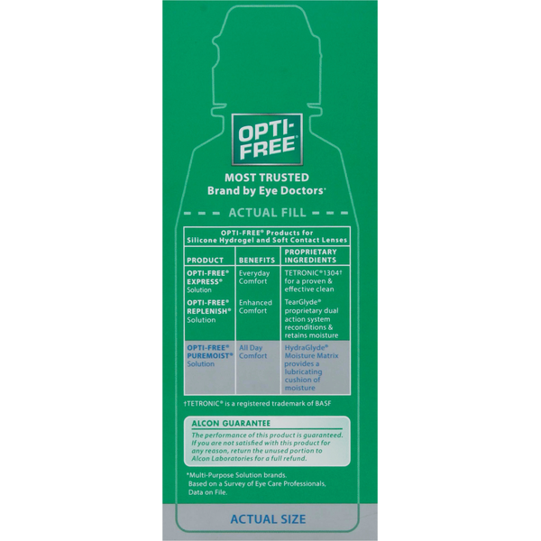 OPTI-FREE Multi-Purpose Disinfecting Solution with HydraGlyde