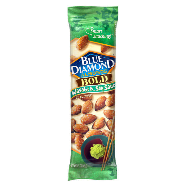 Almendras BOLD de Blue Diamond, Wasabi y Salsa de Soja