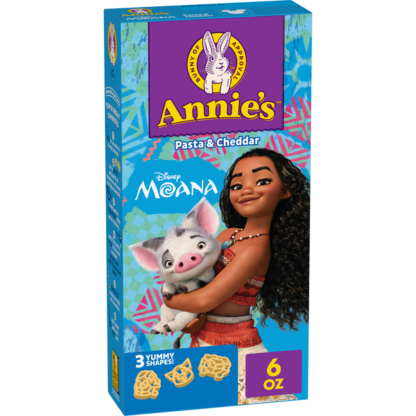 Macaroni au fromage et pâtes Disney Moana d'Annie