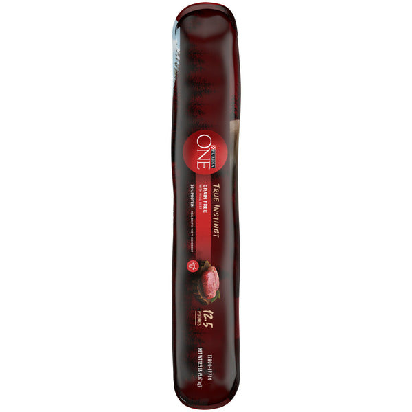 Purina ONE Grano Libre Comida Natural Seca para Perros - Verdadero Instinto con Carne de Res Real
