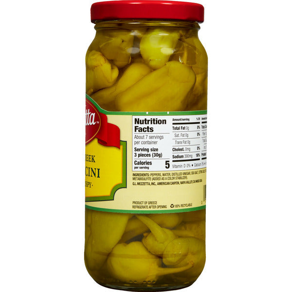 Peperoncini Griego Dorado Mezzetta