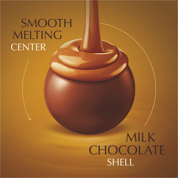Lindt Lindor Caramel Milk Chocolate Truffles