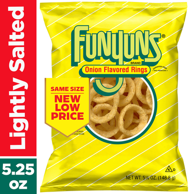Anneaux de Saveur Oignon Funyuns - Délice Croquant