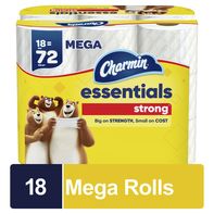 Charmin Essentials Strong Toilet Paper Mega Rolls