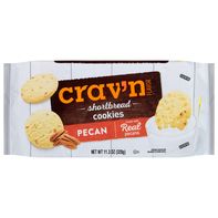 Crav'n Flavor Shortbread Pecan Cookies