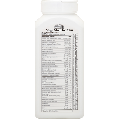 Mega Multi del Siglo XXI para Hombres - Tabletas Multivitamínicas Premium