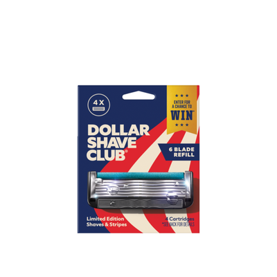 Dollar Shave Club 6-Blade Razor Blade Refills