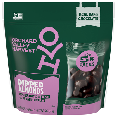 Almendras Cubiertas de Chocolate Oscuro Orchard Valley Harvest
