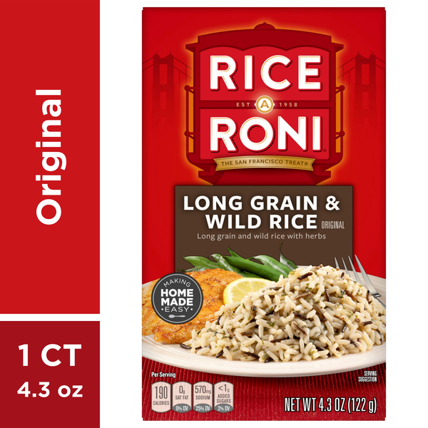Rice-A-Roni Long Grain & Wild Rice