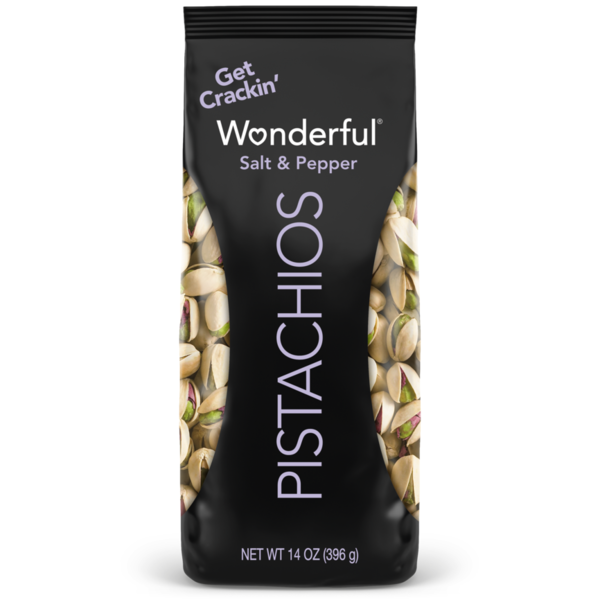 Maravillosos Pistachos con Cáscara Sal y Pimienta