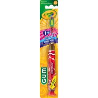 GUM Crayola Timer Light Soft Toothbrush