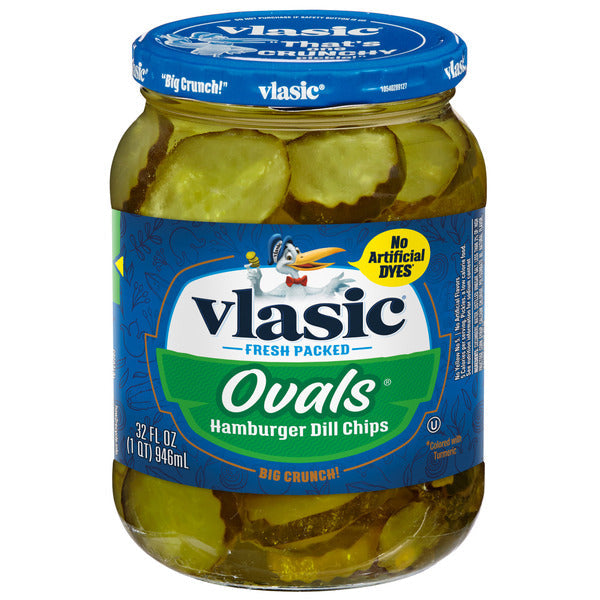 Rodajas de Pepinillo en Vinagre de Hamburger Vlasic