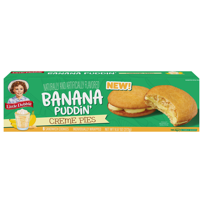 Petits gâteaux à la crème de banane Little Debbie