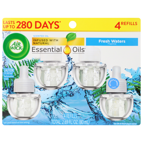 Recargas de Aceite Aromatizante Air Wick Fresh Waters