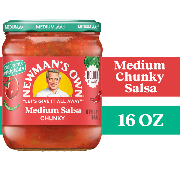 Newman's Own Chunky Salsa - Medium Bolder Flavor
