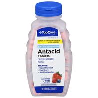 TopCare Extra Strength Antacid Chewables, 750 mg