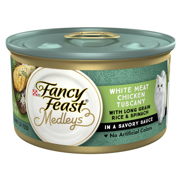 Purina Fancy Feast Medleys White Meat Chicken Cat Food
