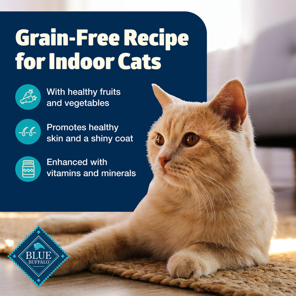 Blue Buffalo Freedom Grain Free Indoor Fish Cat Food