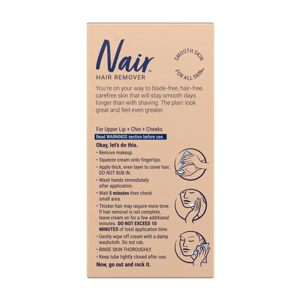Crema Depilatoria Facial Nair