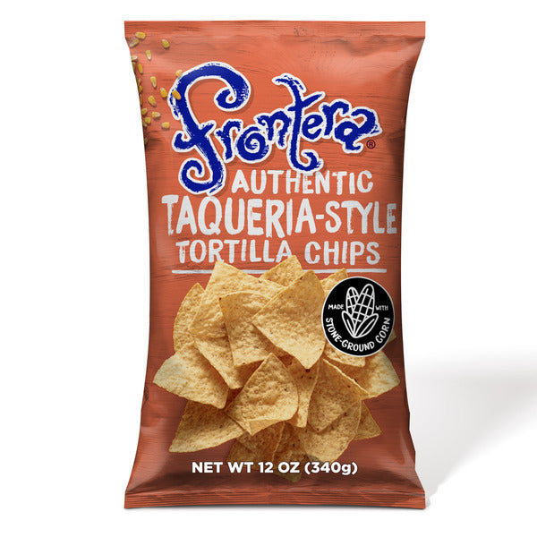 Frontera Authentic Taqueria Tortilla Chips - Non-GMO, Small Batch