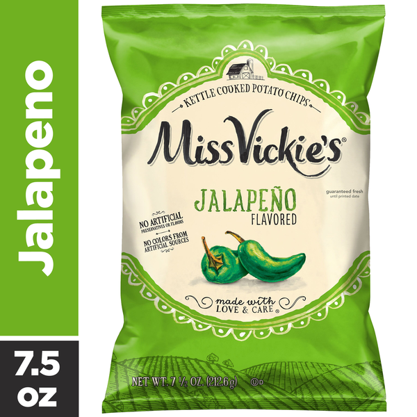 Miss Vickie's Jalapeno Kettle Cooked Potato Chips